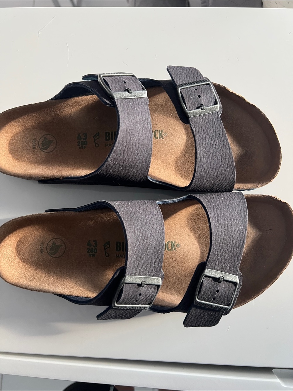 Like New Navy Men’s Birkenstock Sandals
